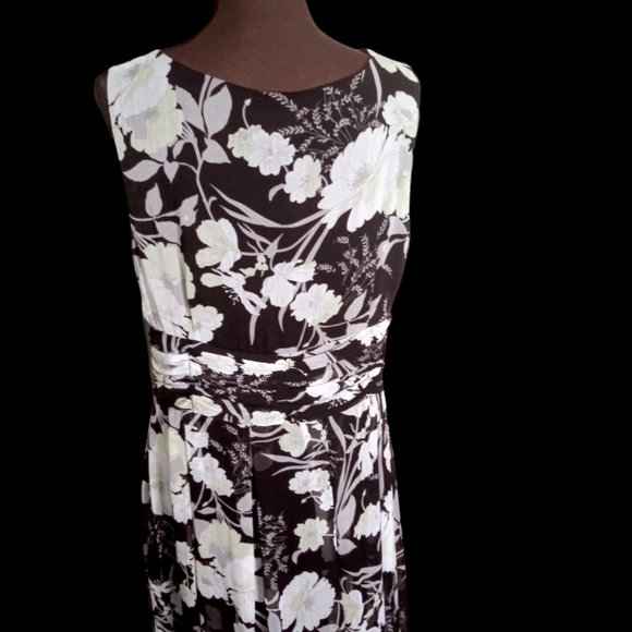 Studio I Midi Dress, Size 14 Dress, Vintage Dress, Plus Size Woman,, Retro Drss - Picture 4 of 14